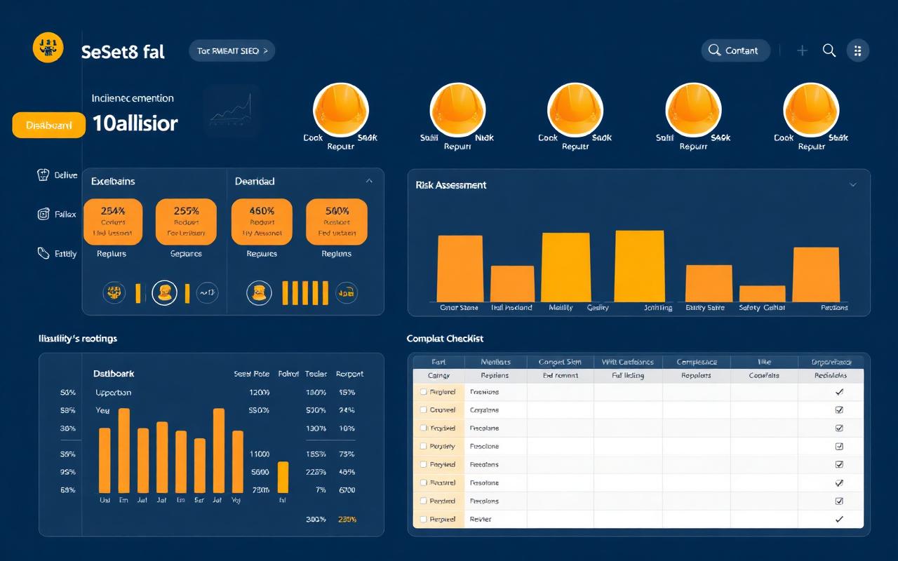 White-labeled SHEQ risk and safety management dashboard